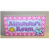 Image 1 : LENTICULAR ALEXANDRA'S DOOR SIGN