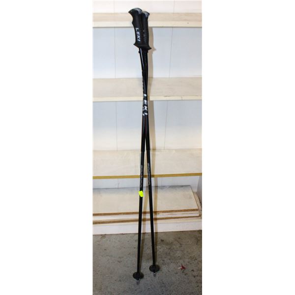 LEKI VENOM V.I.P. CARBON POLES 47"
