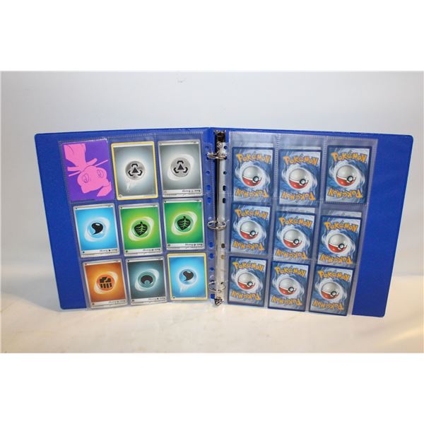 BINDER OF POKEMON CARDS