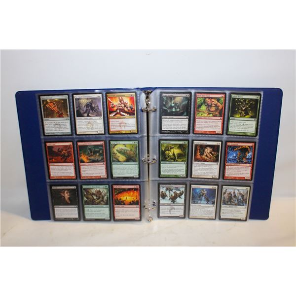 BINDER MAGIC COLLECTOR CARDS