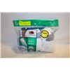 Image 1 : ANKLE SOCKS WHITE 6-12 SIZE 6-PACK FRUIT OF LOOM
