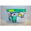 Image 1 : ANKLE SOCKS WHITE 6-12 SIZE 6-PACK FRUIT OF LOOM