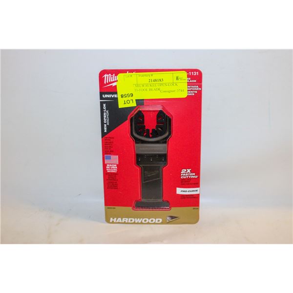 NEW MILWAUKEE OPEN-LOCK MULTI-TOOL BLADE