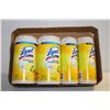 Image 1 : 4 LYSOL DISINFECTING WIPES