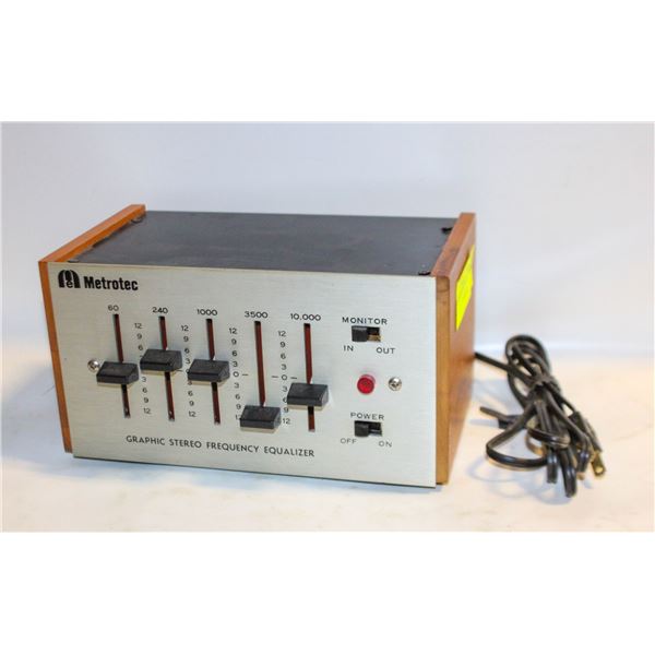 VINTAGE METROTEC EQUALIZER