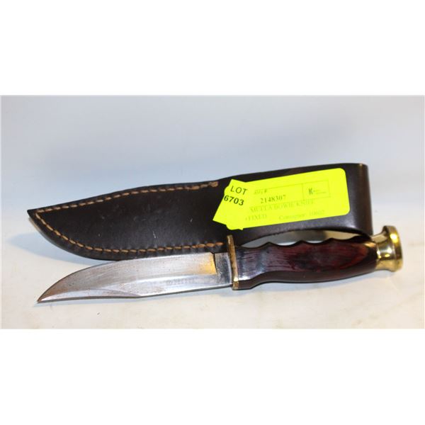 VINTAGE MUELA BOWIE KNIFE TOLEDO FIXED