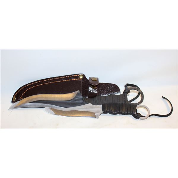 NEW 2 PIECE FULL TANG HANDLE SURVIVAL TACTICAL