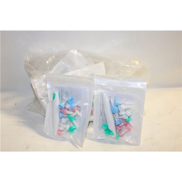 NEW - BAG OF 12 EAR WAX CLEANER SETS