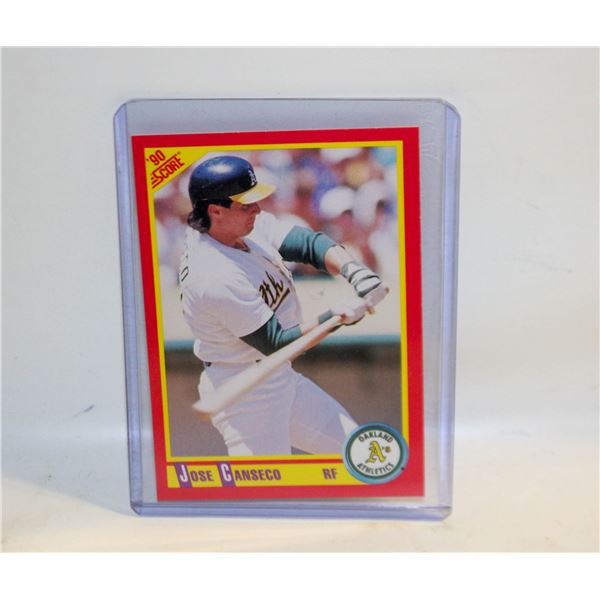 JOSE CANSECO COLLECTOR BASEBALL CARD