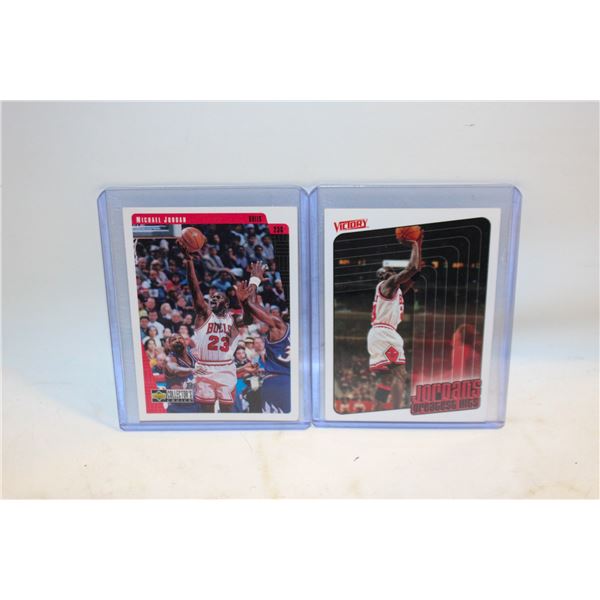 (2) MICHAEL JORDAN COLLECTOR BASKETBALL