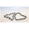 Image 1 : TWO 925 STAMPED BRACELETS 49G - MAGNETIC CLASPS