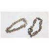 Image 1 : TWO 925 STAMPED BRACELETS 42G - MAGNETIC CLASPS