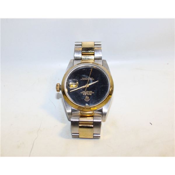 REPLICA ROLEX GOLD/SILVER TONE