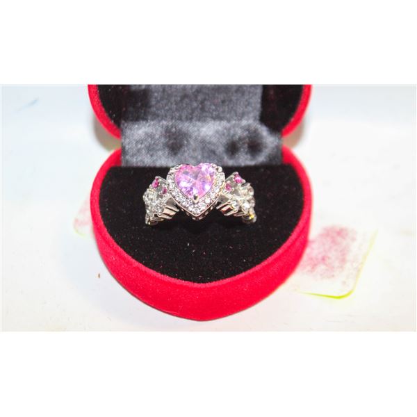 NEW HEART SHAPE RING SZ7
