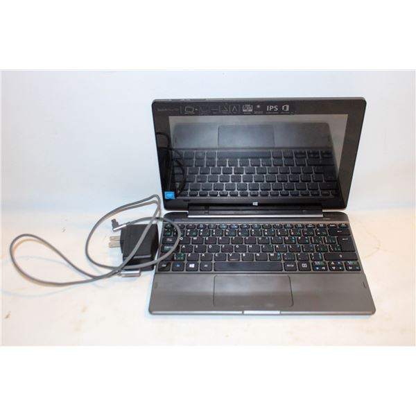 ACER SWITCH ONE 10, A 2-IN-1 DETACHABLE LAPTOP/TAB