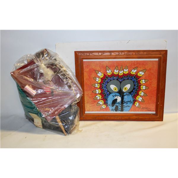 INDIGENOUS CRAFT/ITEMS (12) ROBERT REID