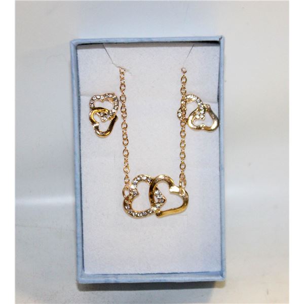 NEW NECKLACE AND EARRINGS