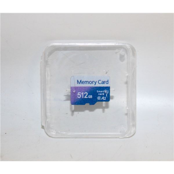 NEW 512GB HIGH-SPEED SD CARD,