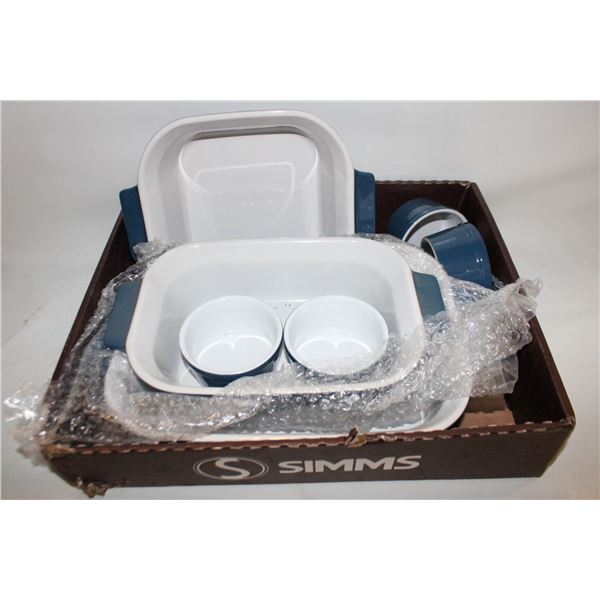 6 PIECE CUISINART CHEF’S CLASSIC CERAMIC