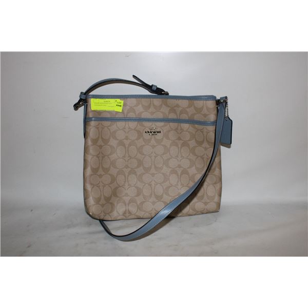 COACH SIGNATURE FILE CROSSBODY BAG