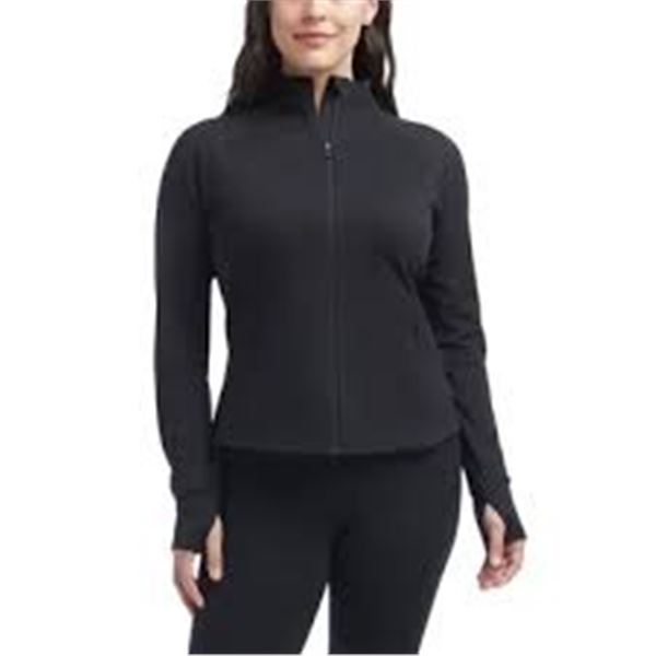 NEW DANSKIN WOMENS SMALL BLACK JACKET