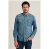 Image 1 : NEW LUCKY DENIM SHIRT SMALL