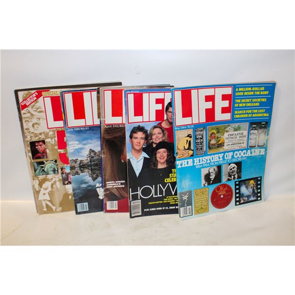 1980'S LIFE MAGAZINES