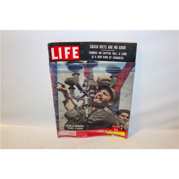 LIFE 1959 CASTRO IN TRIUMPHANT