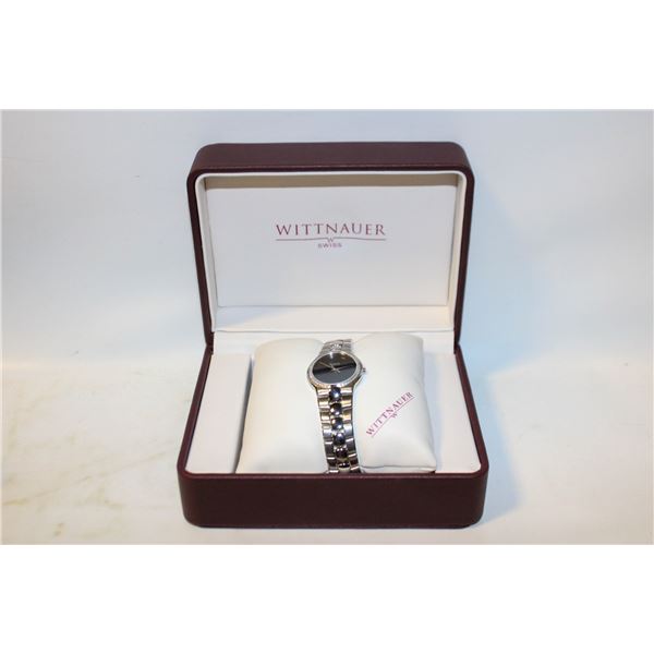 NEW LADIES WITTNAUER WATCH WITH DIAMONDS