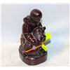 Image 1 : CARVED BOMA INUIT GIRL WITH DOG