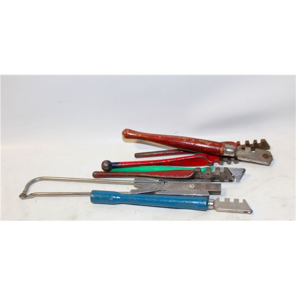 GLASS CUTTERS VINTAGE RED DEVIL DIAMANTOR