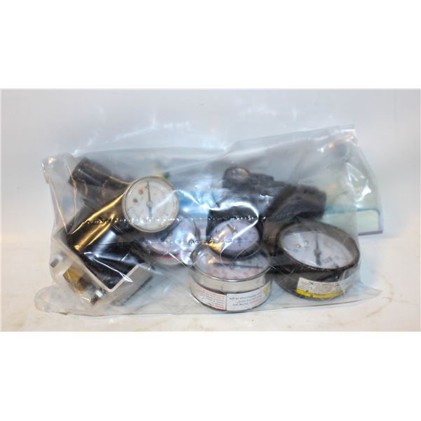 PRESSURE GUAGES SOME VINTAGE