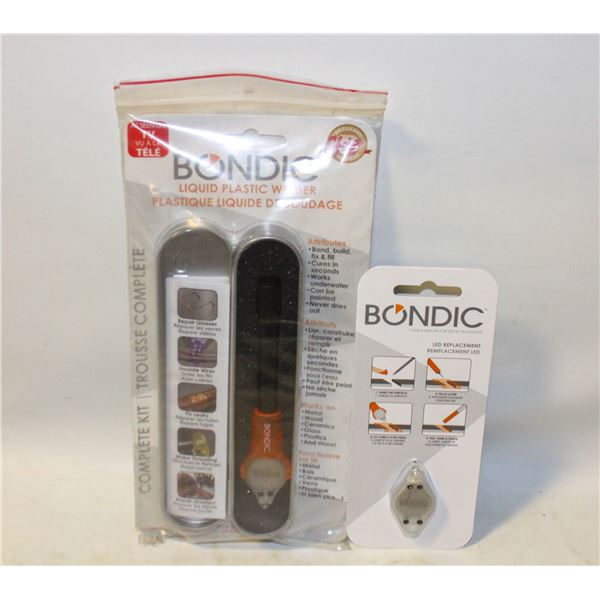 BONDIC LIQUID PASTIC WELDER NEW