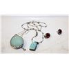 Image 1 : 925 SILVER 40.3 GRAM SILVER JEWELRY-ESTATE