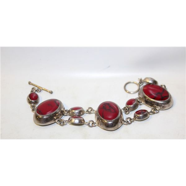 MEXICAN SILVER 34.6 GRAM BRACELET-ESTATE