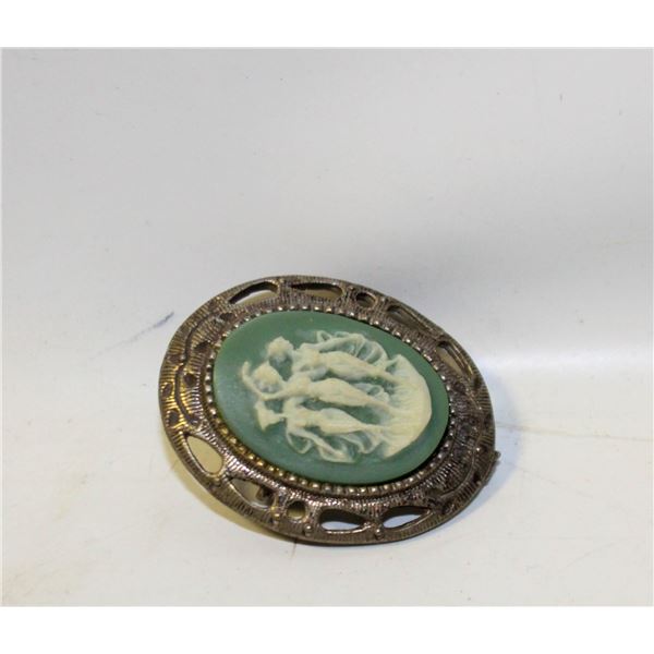 ESTATE VINTAGE CAMEO PIN/BROOCH-ESTATE