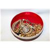 Image 1 : ESTATE JEWELRY IN BOX ALL TOGETHER-ESTATE