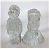 Image 2 : ESTATE GLASS BOY AND GIRL ORNAMENT