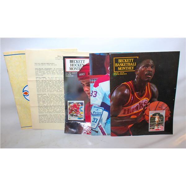 BECKETT NBA & NHL GUIDES, 93 OILERS CALENDAR