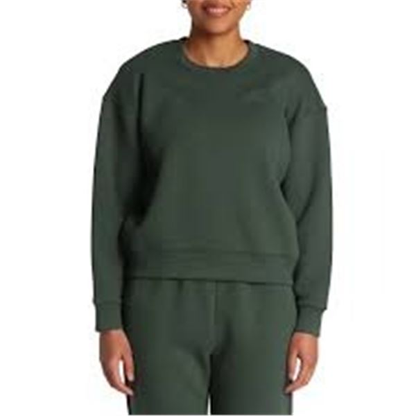NEW LAZYPANTS FLEECE SWEATSHIRT GREEN SMALL