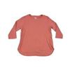 Image 1 : NEW KIRKLAND LADIES 3/4 SLEEVE SLUB TEE MEDIUM