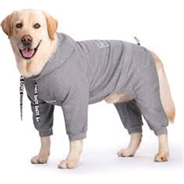 NEW YEAPEETO GREY DOG ONESIE