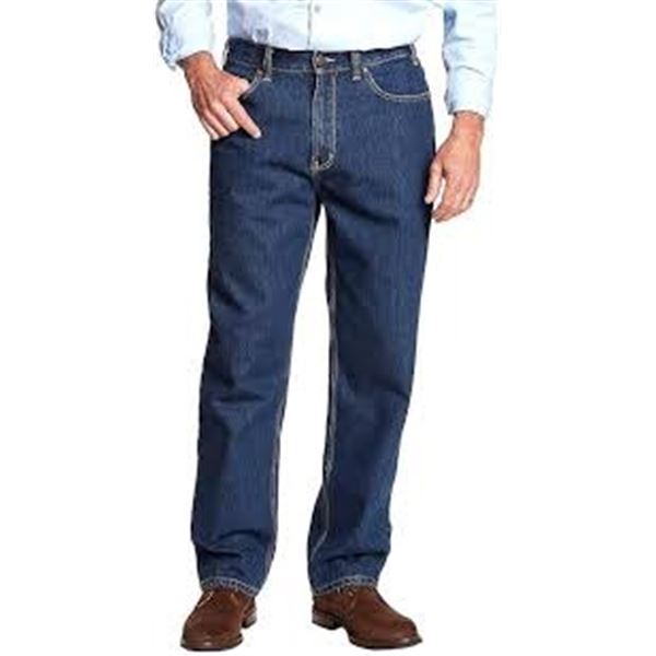 NEW 2PK KIRKLAND JEANS 34 X 30 BLUE