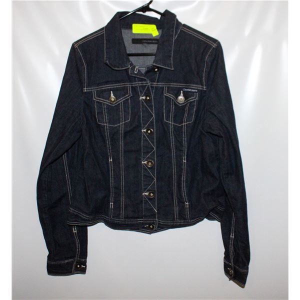 CALVIN KLEIN DENIM JEAN JACKET BLUE SZ XL