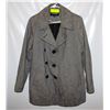 Image 1 : GEORGE WOOL JACKET SZ MM BLACK AND WHITE