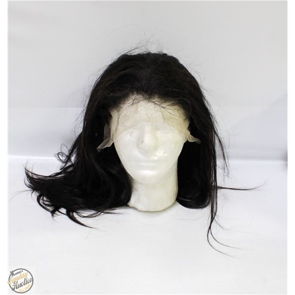 100% HUMAN HAIR STRAIGHT FULL FRONTAL 24" WIG