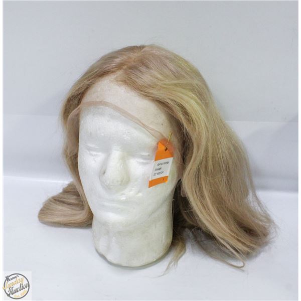 100% HUMAN HAIR STRAIGHT FULL FRONTAL 22" WIG