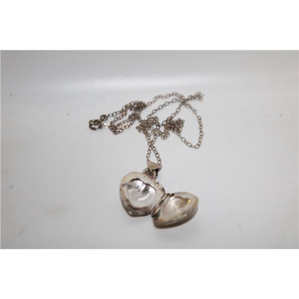 925 SILVER 3.4 GRAM LOCKET PENDANT
