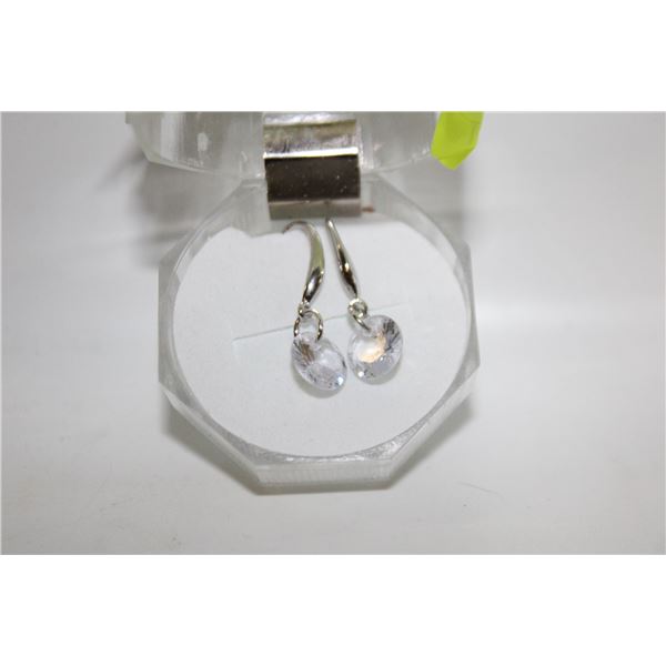 NEW STAINLESS STEEL LONG DROP EARRINGS