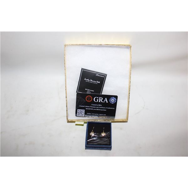 NEW GRA CERTIFICATE VVS MOISSANITE 9.5 CT